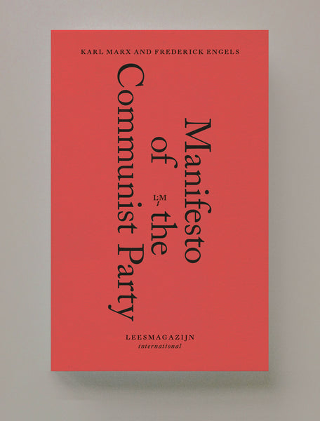 Manifest of the Communist Party, Karl Marx and Frederick Engels - limited edition